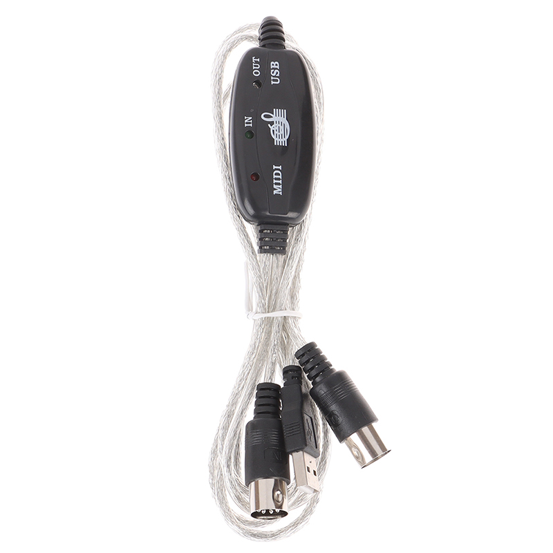 Dây Cáp Chuyển Đổi Giao Diện USB Sang MIDI Cho Bàn Phím Âm Nhạc Máy Tính
