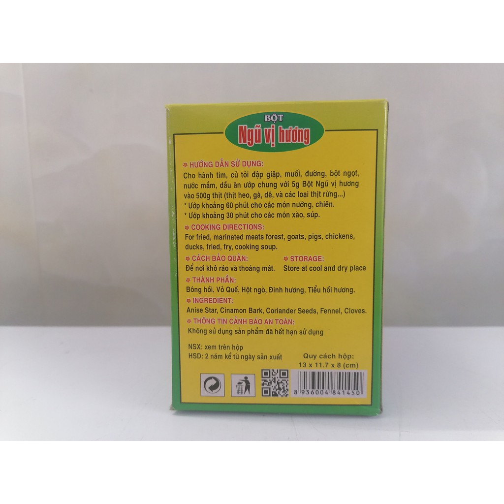 BỘT GIA VỊ NGŨ VỊ HƯƠNG  THIÊN THÀNH Five Aroma Powder