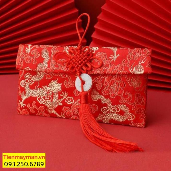 [TRỢ GIÁ TẾT] Bao Lì Xì Vải Gấm Cao Cấp Ngày Tết