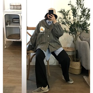 ÁO SƠ MI HOA CÚC unisex