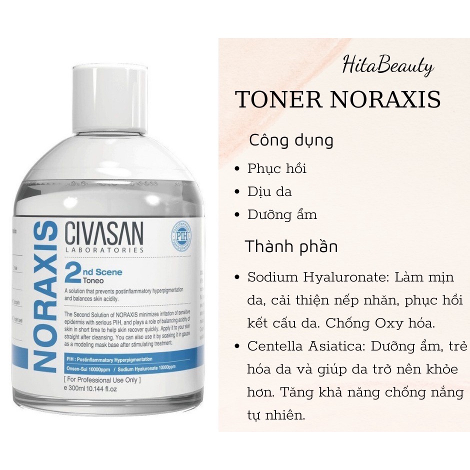 Nước hoa hồng Toner CIVASAN 300ml