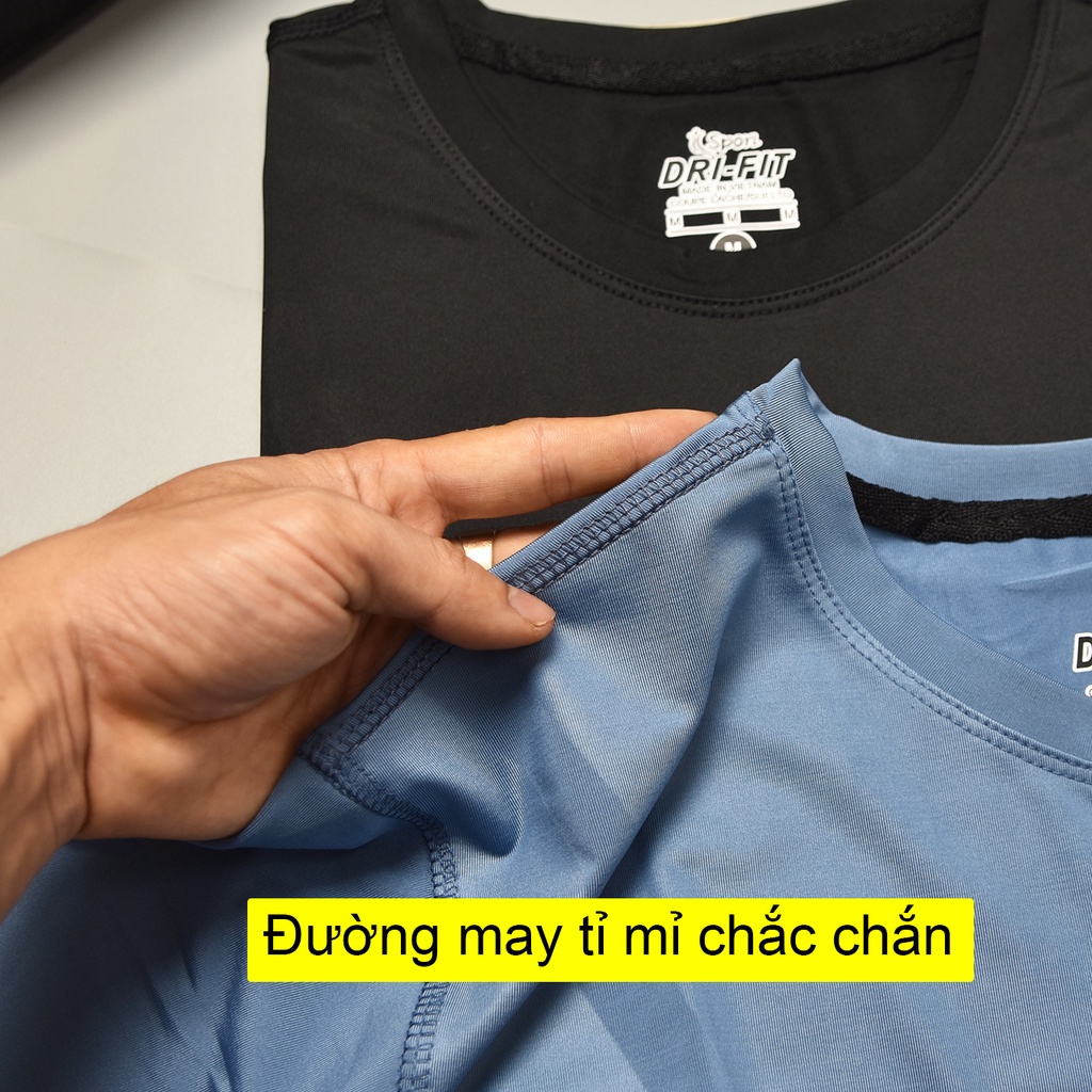 Áo thể thao nam mã  chất thun lạnh chính phẩm co giãn 4 chiều chuẩn form hàng đẹp.