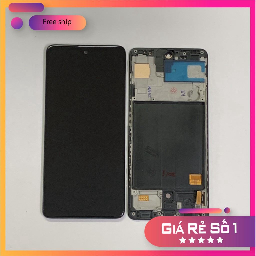 HOT_ Màn hình Samsung A51/A515 (Oled 2ic) liền khung ĐEN
