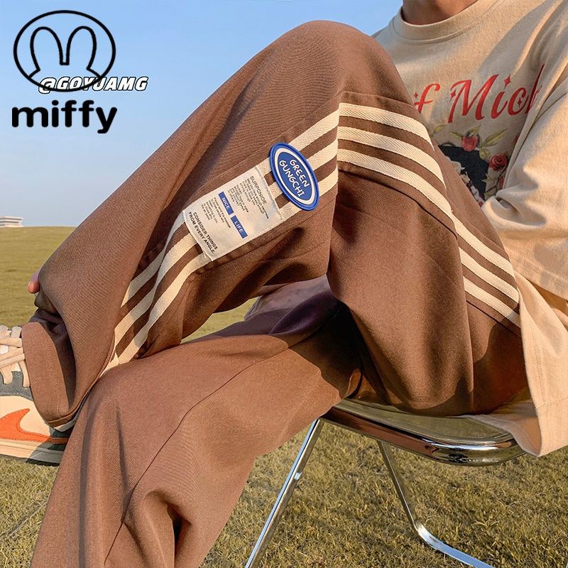 Quần Dài Thể Thao Kẻ Sọc Phong Cách Năng Động Trẻ Trung Dành Cho Nữ