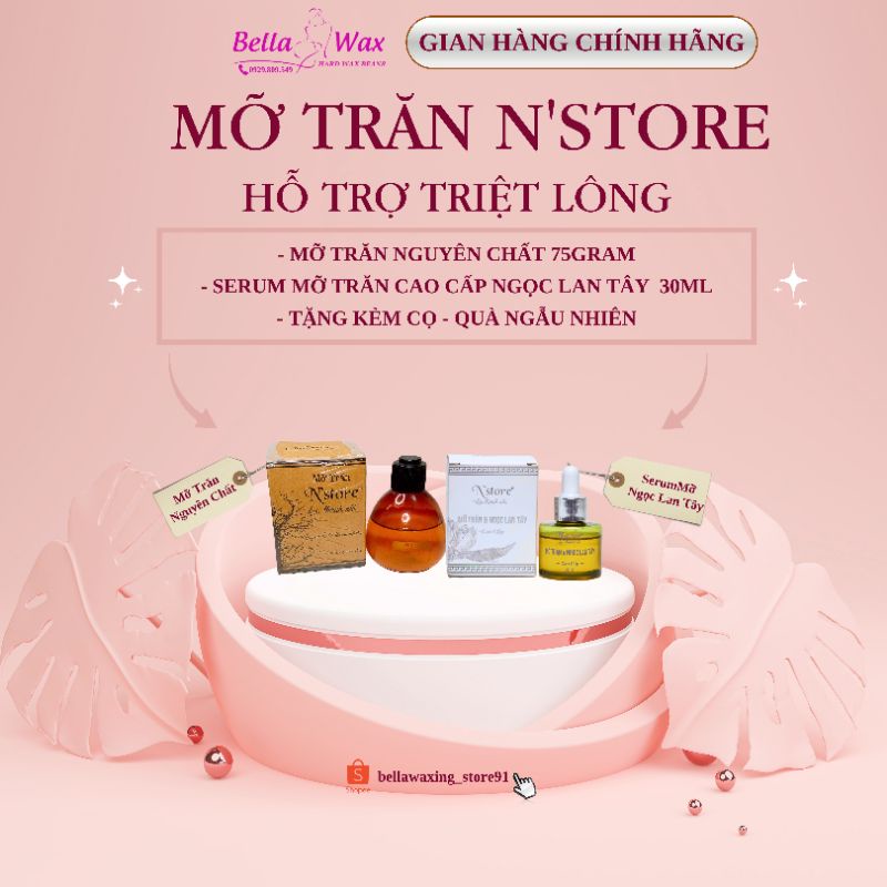 Mỡ Trăn Nguyên Chất N'Store by Thanh Nhi ( TẶNG KÈM CỌ )