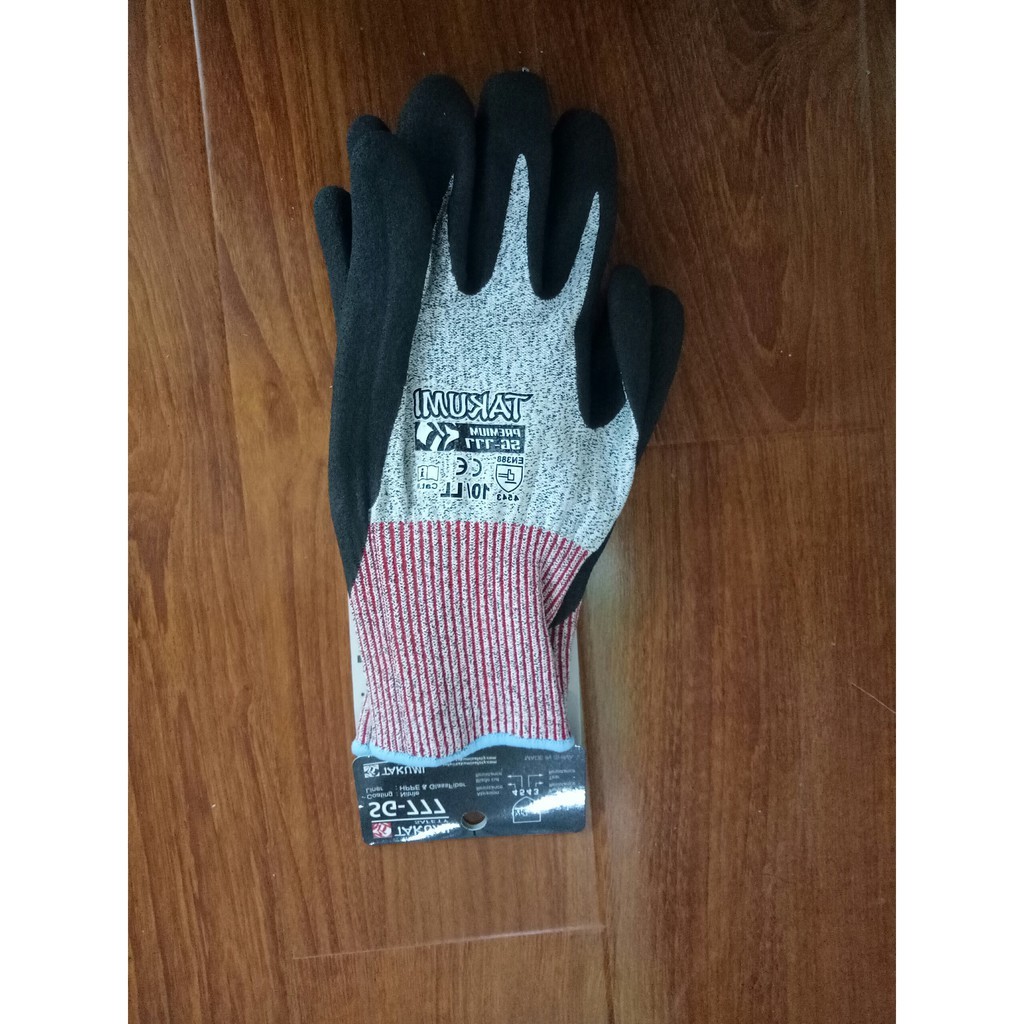 Găng Tay Chống Cắt Cao Cấp TAKUMI SG-777- Hàng sẵn- Hình thật