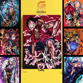  Tấm Poster Tranh Tổng Hợp Nhân Vật Anime Manga Hình Nhân Vật Truyện Tranh Tranh Anime Khổ A3