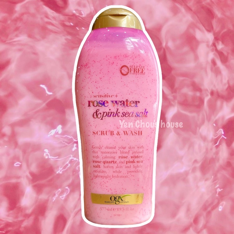 Sữa tắm tẩy tế bào chết OGX 577ml