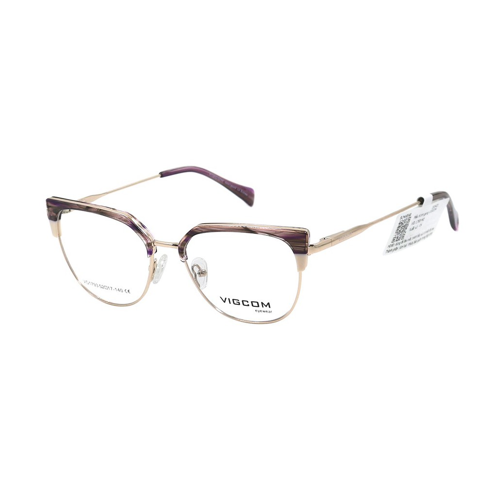 (Hàng chính hãng) Gọng kính nam nữ Vigcom VG1793 màu sắc thời trang