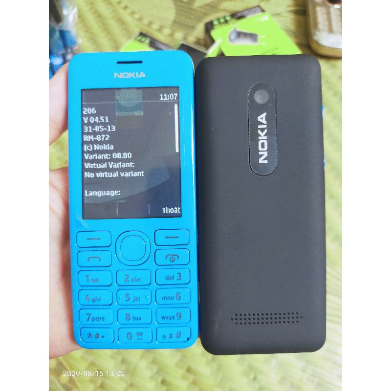 Nokia 206 2sim [HÀNG CHÍNH HÃNG] kèm pin,sạc xịn❤ | BigBuy360 - bigbuy360.vn