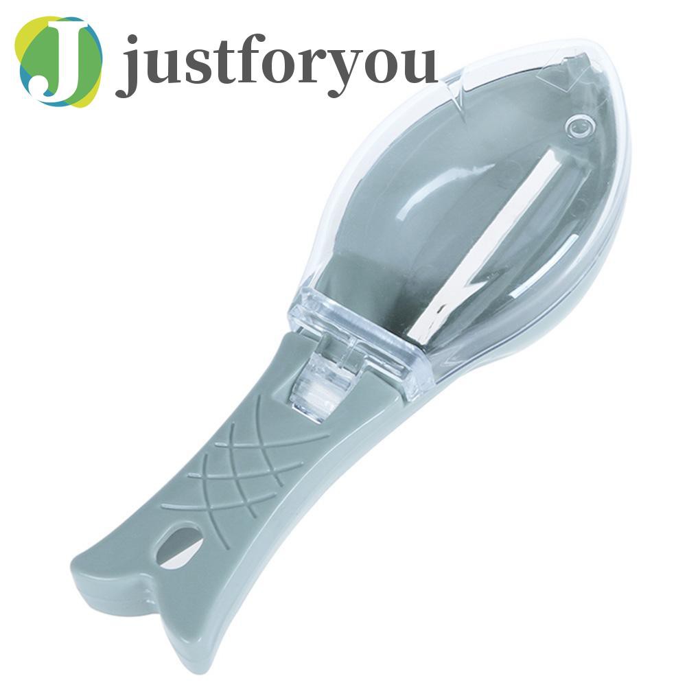 Justforyou Plastic Fish Scales Graters Scraper Fish Cleaning Scraping Scales Device