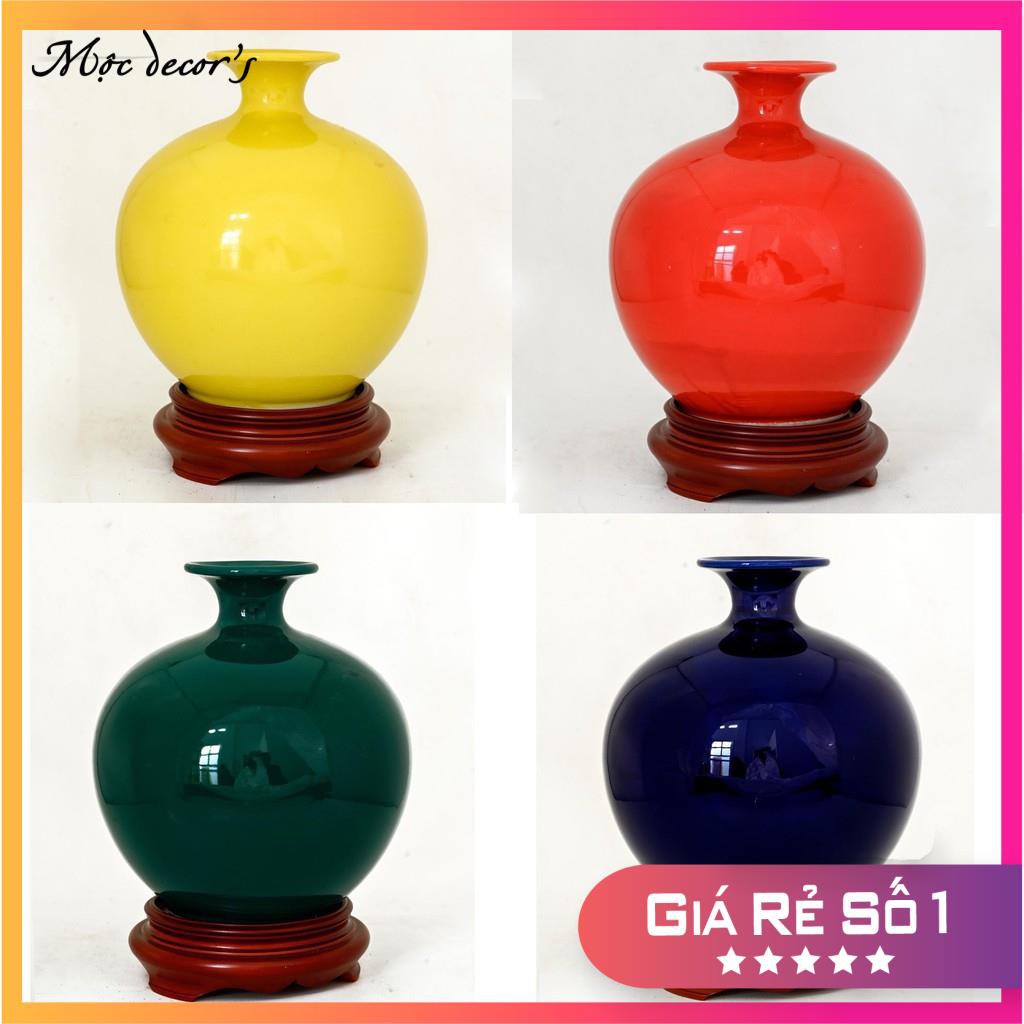 HOT🔥Bình hút lộc, lọ hoa hút lộc may mắn trơn đem lại tài lộc