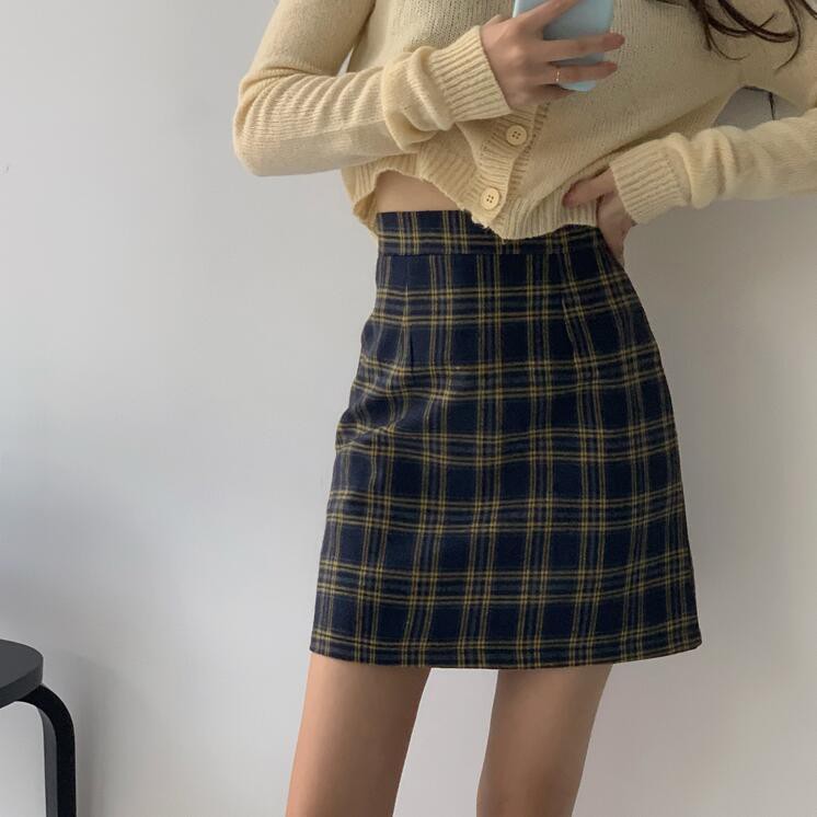 Chân Váy Midi Chữ A Lưng Cao Xếp Ly Thời Trang Mùa Hè Cho Nữ | BigBuy360 - bigbuy360.vn