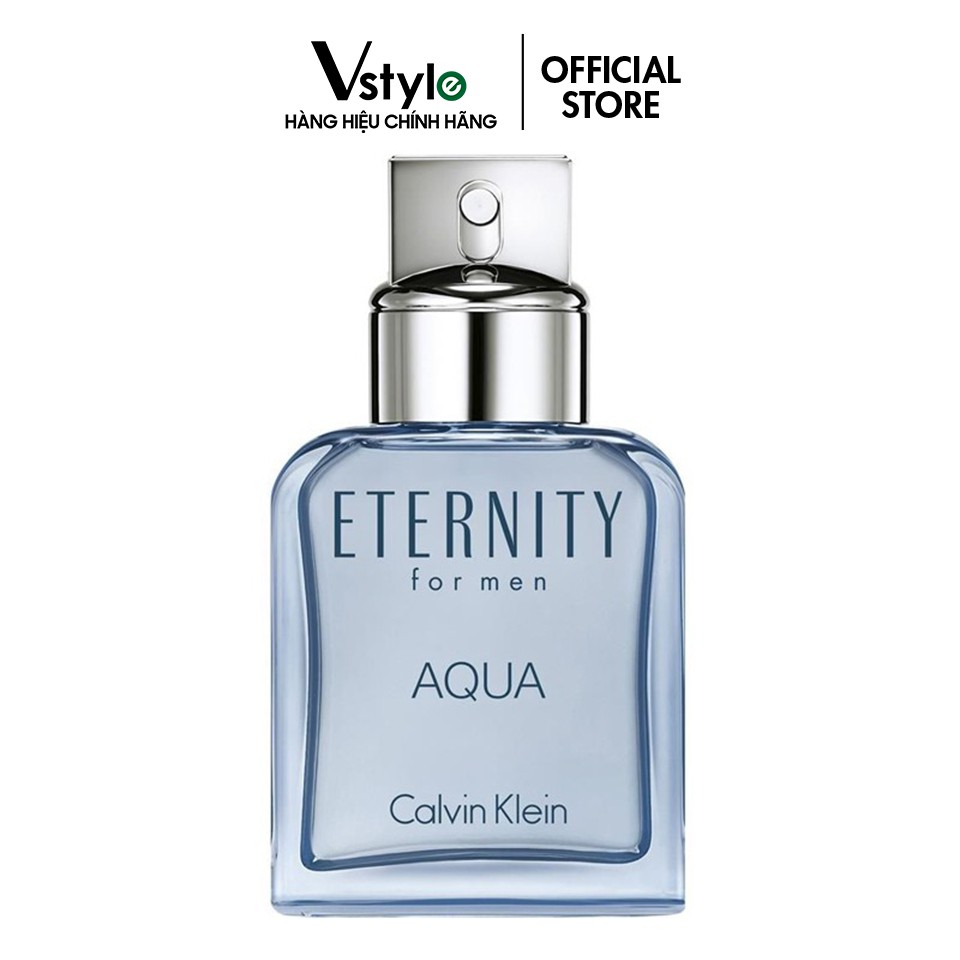 [Mã FMCGMALL - 10% đơn 250K] Nước Hoa Calvin Klein Eternity Aqua For Men EDT 100ml