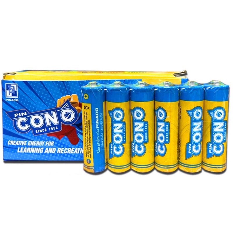 Vỉ 6 viên pin con ó nhãn mới size 2A