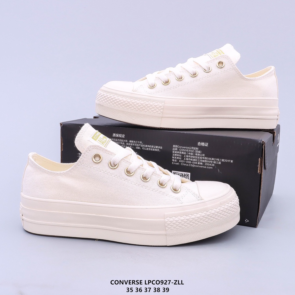 Giày Sneaker Converse Chuck Taylor All Star Lift OX Cổ Thấp Thời Trang Dành Cho Nam Và Nữ