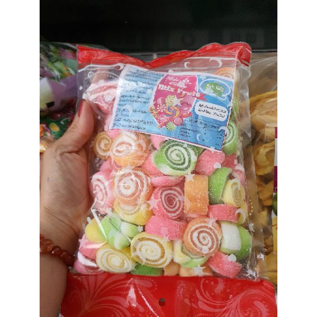 Kẹo dẻo xoắn khoanh tròn Bảo An 500g