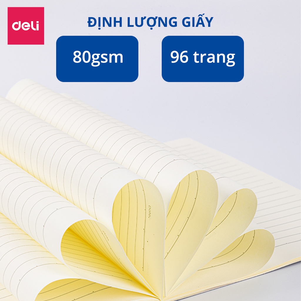 [Mã LIFEDELI1505 giảm 50K đơn 99K] Sổ tay ghi chép Deli dán gáy A5 hình ảnh phi hành gia 40 trang - Nhiều mẫu - WA540