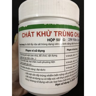 BỘT KHỬ TRÙNG CLORAMIN B VIÊN NÉN 500g