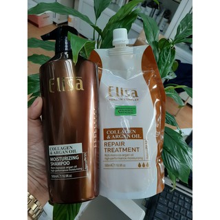 DẦU GỘI ELISA COLLAGEN & ARGAN OIL 500ML