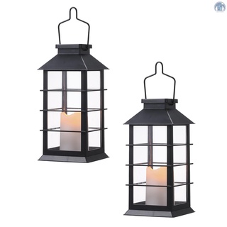 Đèn lồng bóng led năng lượng mặt trời kiểu cổ điển treo trang trí sân vườn