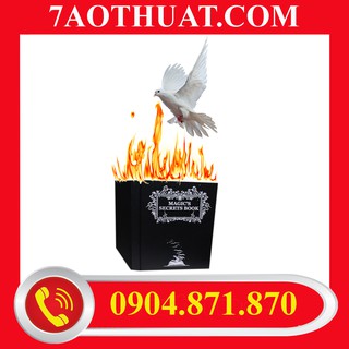 Dụng cụ ảo thuật sân khấu độc đáo: Sách lửa bồ câu mẫu mới