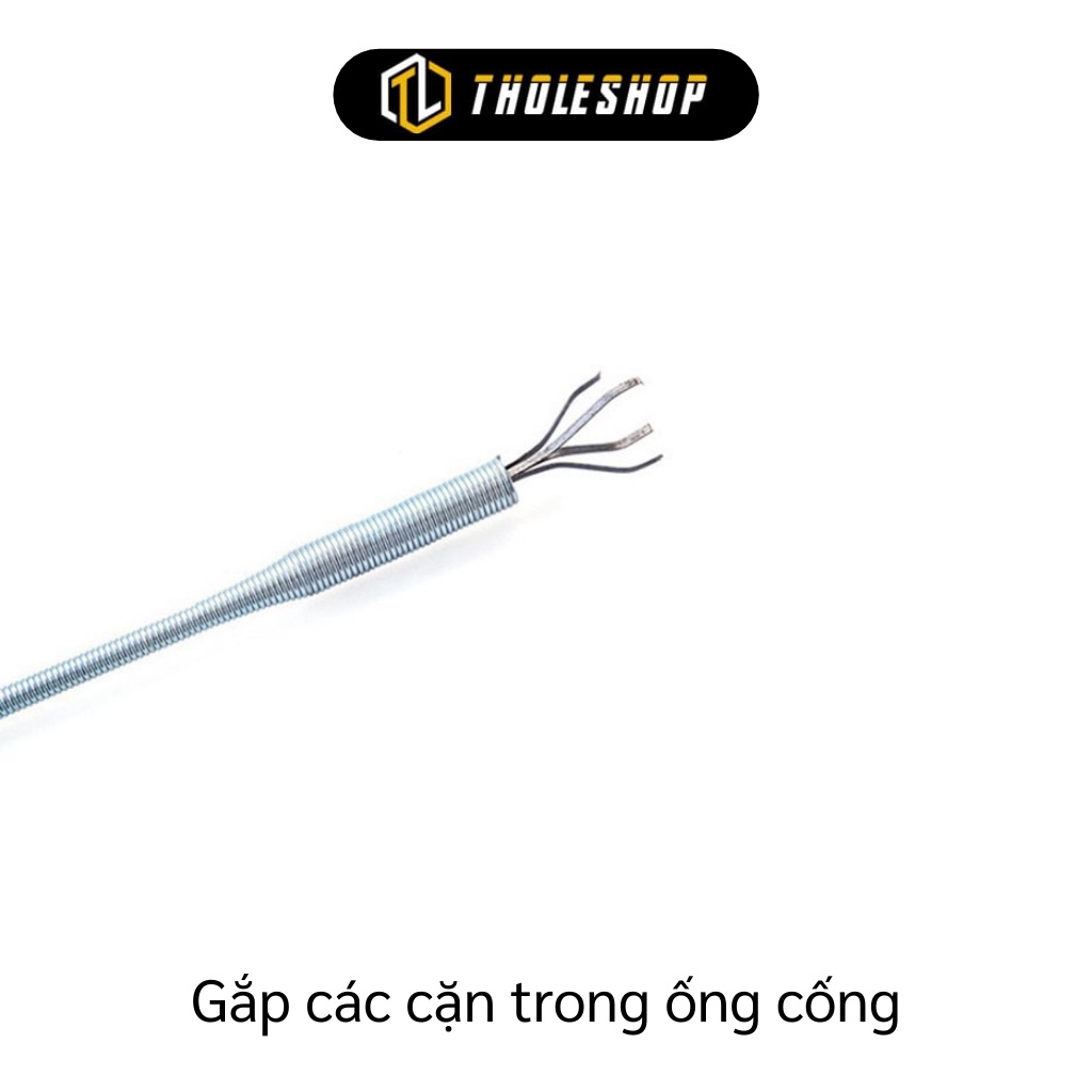 GIÁ SỈ Dụng cụ thông tắc 2 in 1 với lò xo thép cơ động, loại bỏ cặn bã từ trong ống 4000