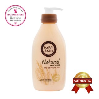 Sữa tắm Happy Bath Natural Real mild 900ml