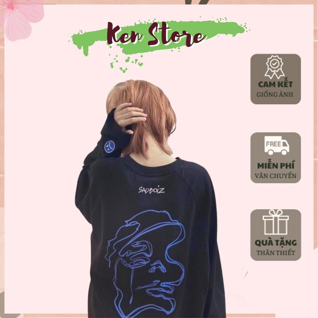 Áo phông tay lỡ Unisex nam nữ form rộng dài tay, áo thun nam nữ Unisex phong cách Ulzzang