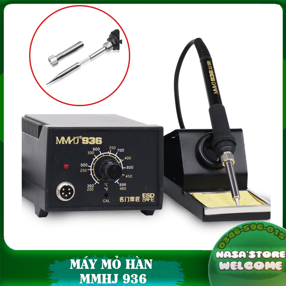 Trạm mỏ hàn mmhj 936, mỏ hàn 936 siêu bền cao cấp