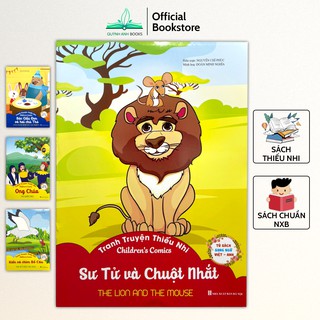 Sách - Tranh truyện thiếu nhi song ngữ Việt Anh chọn lọc nuôi dưỡng tính cách bé (Bộ 10 quyển) - NPH Việt Hà