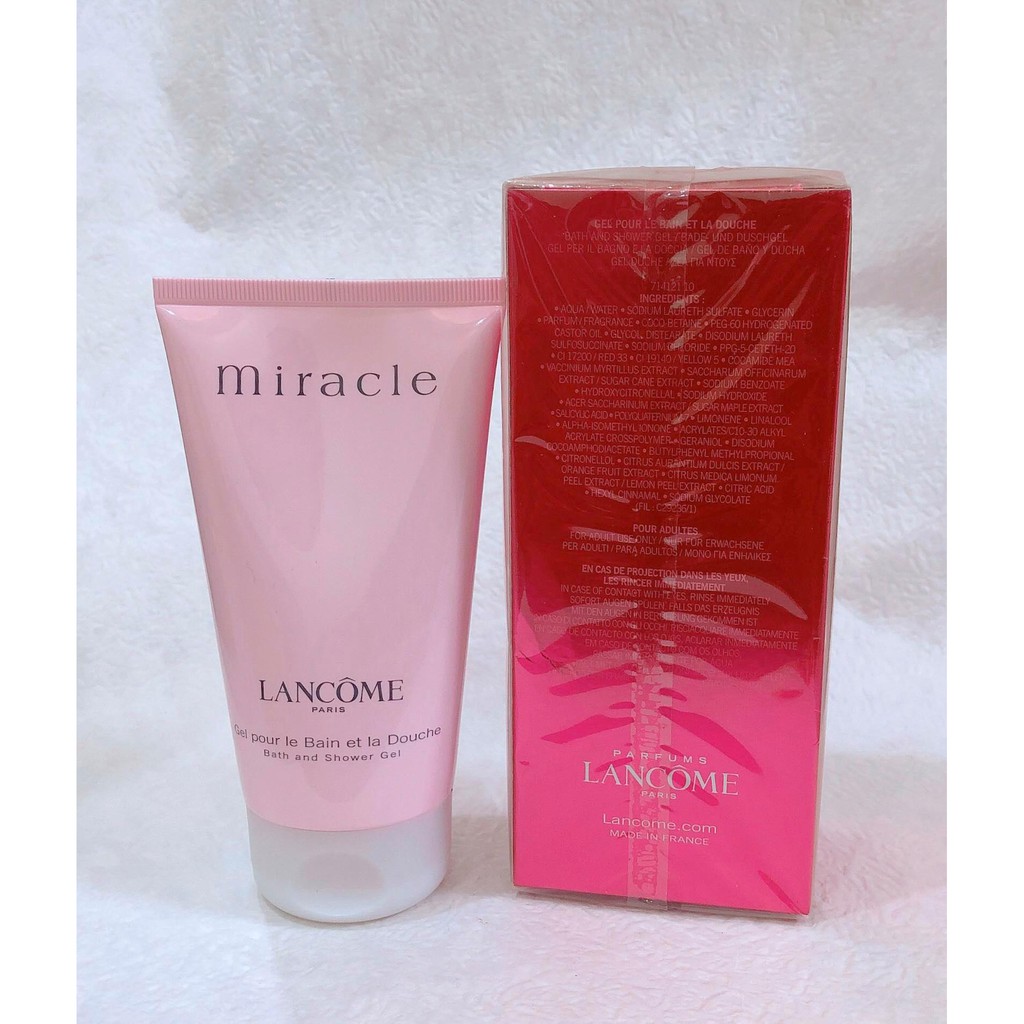 SỮA TẮM NƯỚC HOA LANCOME MIRACLE 150ML