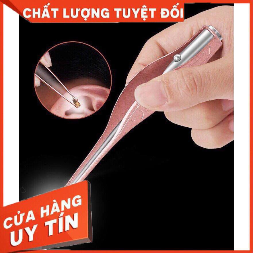 BỘ DỤNG CỤ GẮP RÁY TAI THÔNG MINH CÓ ĐÈN