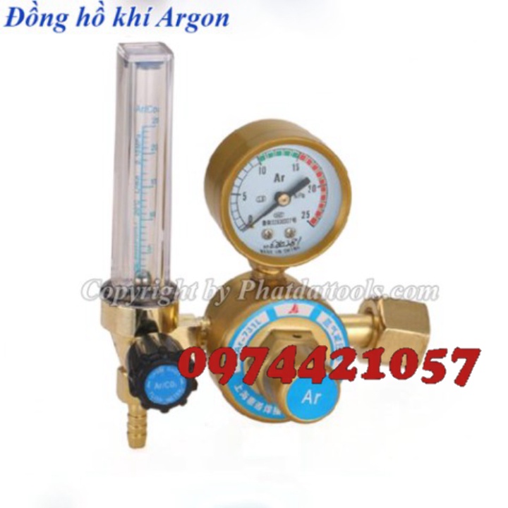 Đồng hồ khí Argon sử dụng cho máy hàn TIG dùng để điều hòa lượng khí Argon, bảo vệ tốt cho mối hàn