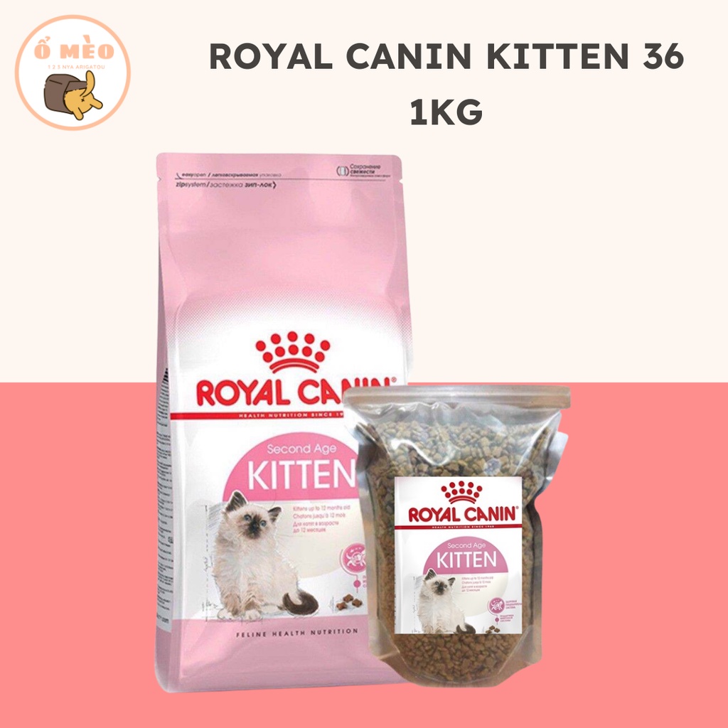 THỨC ĂN CHO MÈO ROYAL CANIN KITTEN 36 400G 1KG 2KG