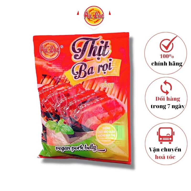 Thịt Ba Rọi Chay Âu Lạc(hàng tiệt trùng)