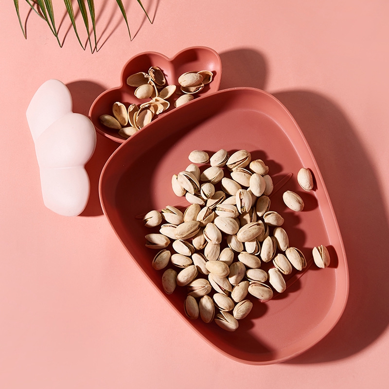 Plastic fruit-shaped dried fruit plate modern simple fruit box candy melon seeds small dishes new year fruit plate snack