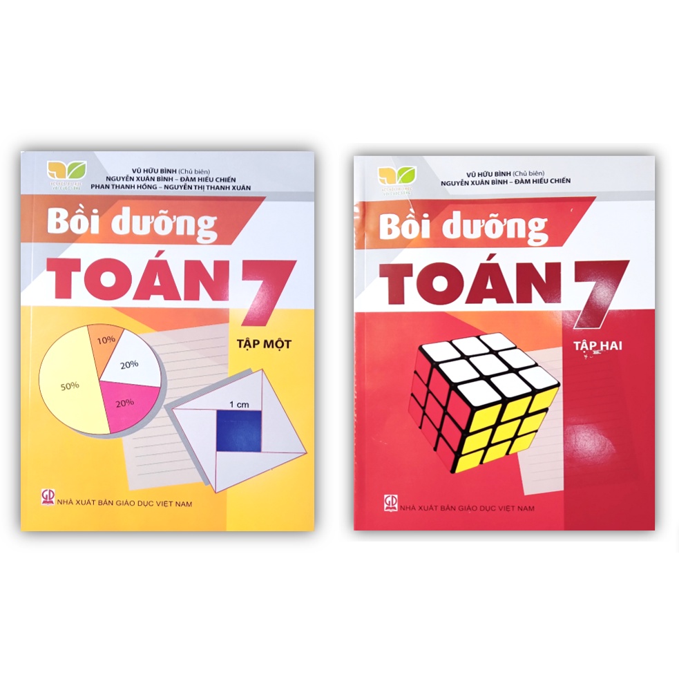 Sách - Combo Bồi dưỡng Toán 7 (Tập 1+Tập 2)