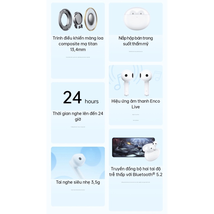 Tai Nghe True Wireless OPPO Enco Air 2 | Hàng Chính Hãng