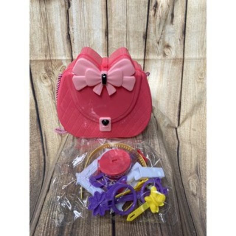 Bộ đồ chơi trang điểm cho bé gái dạng túi xách dễ thương