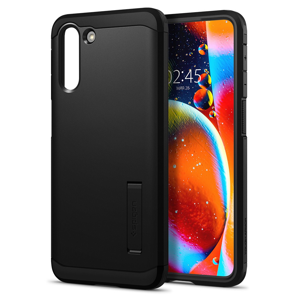 Ốp lưng Samsung Galaxy S21 Plus 5G Spigen Tough Armor Ốp siêu chống sốc, chống trầy cho máy