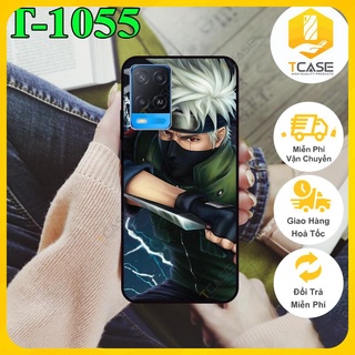 Ốp lưng nhám chống sốc dành cho Oppo A54 in hình nhân vật hoạt hình Anime