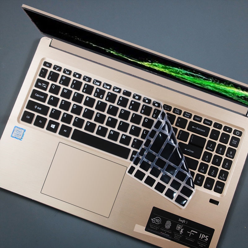 Miếng dán silicon siêu mỏng bảo vệ bàn phím thích hợp cho laptop 15.6 inch Acer A315-55G