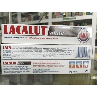 Kem đánh trắng răng Lacalut white