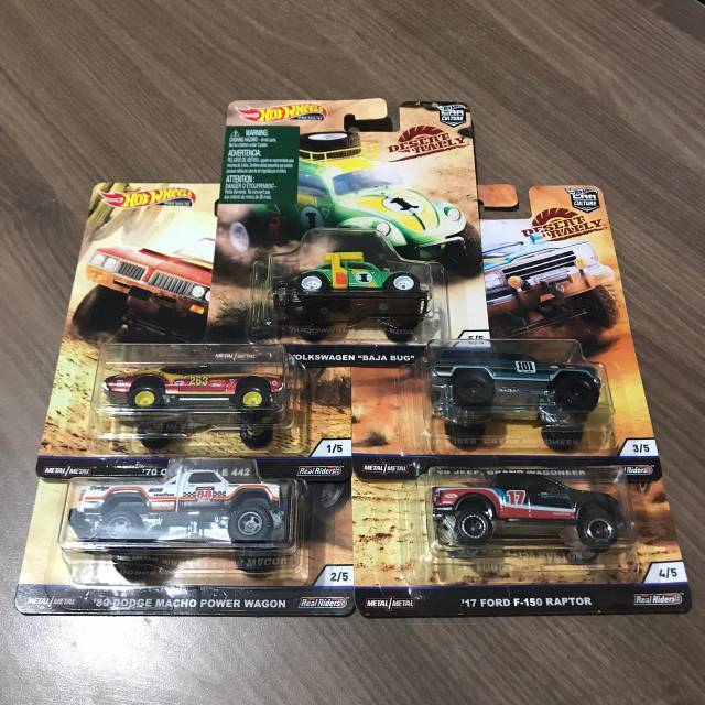 JEEP Hot Wheels Mô Hình Đồ Chơi Xe Hơi Ford F150 Raptor Dodge Wagon Volkswagen Vw