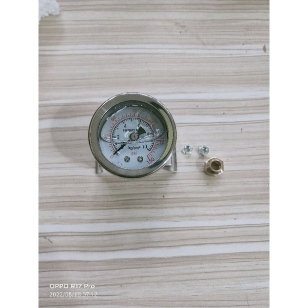 Đồng hồ dầu đo áp lực nước cho máy lọc nước, đồng hồ áp, thiết bị đo áp suất nước