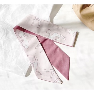 [Mã SRMA4649 giảm 50% tối đa 20k đơn 0Đ] Khăn lụa turban khăn buộc tóc Doris Accessories