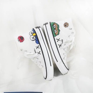 Giày sneaker nữ sắc màu mới
