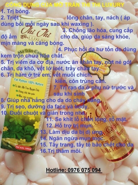 Mỡ trăn nguyên chất Thi Thi Luxury | BigBuy360 - bigbuy360.vn