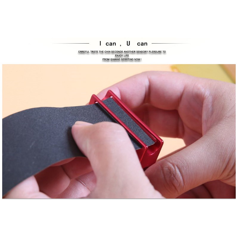 Dụng cụ mài phẳng cạnh bằng giấy nhám cao cấp - Bộ dụng cụ làm da cơ bản